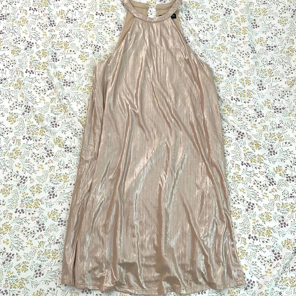 Gold Cocktail Dress